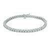 Thumbnail Image 2 of Previously Owned - 0.50 CT. T.W. Diamond Tennis Bracelet in 10K White Gold