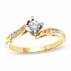 Thumbnail Image 0 of Previously Owned - Ladies' 0.25 CT. T.W. Diamond Engagement Ring in 14K Gold