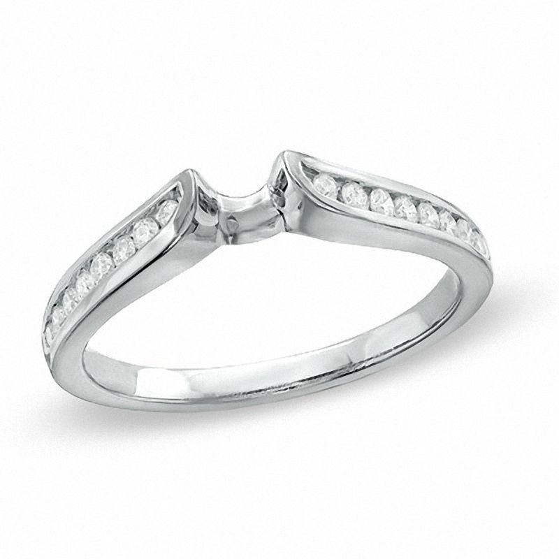 Previously Owned - 0.20 CT. T.W. Prestige Diamond Solitaire Enhancer in 14K White Gold