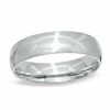 Thumbnail Image 0 of Previously Owned - Men's 5.0mm Comfort Fit Wedding Band in 14K White Gold