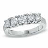 Thumbnail Image 0 of Previously Owned - 1.00 CT. T.W. Diamond Five Stone Ring in 14K White Gold