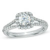 Thumbnail Image 1 of Previously Owned - Celebration  Fire™ 1.00 CT. T.W. Diamond Engagement Ring in 14K White Gold (H-I/SI1-SI2)