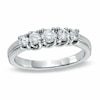Thumbnail Image 0 of Previously Owned - 0.50 CT. T.W. Diamond Five Stone Ring in 14K White Gold