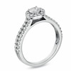 Thumbnail Image 2 of Previously Owned - 0.88 CT. T.W.  Diamond Framed Engagement Ring in 14K White Gold (I/I1)