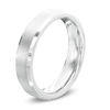 Previously Owned - Triton Men's 5.0mm Comfort Fit Wedding Band in White Tungsten