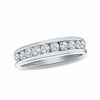Thumbnail Image 1 of Previously Owned - 0.25 CT. T.W. Diamond Channel Band in 10K White Gold