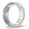 Thumbnail Image 1 of Previously Owned - Triton Men's 8.0mm Comfort Fit Slant Wedding Band in White Tungsten