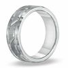 Thumbnail Image 2 of Previously Owned - Triton 8.0mm Comfort Fit Slant Wedding Band in White Tungsten
