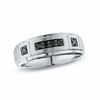 Thumbnail Image 1 of Previously Owned - 0.25 CT. T.W. Black Diamond Band in 14K White Gold
