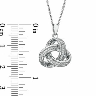 ネックレス・ペンダント STONEHENgE Love Knot Silver Cubic Necklace Designer fashion, Seoul-fully created | W Concept