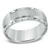 Thumbnail Image 1 of Previously Owned - Triton 8.0mm Comfort Fit Wedding Band in White Tungsten