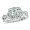 Thumbnail Image 0 of Previously Owned - Celebration Canadian Ideal 1.00 CT. T.W. Princess-Cut Diamond Ring in 14K White Gold (I/I1)