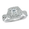 Thumbnail Image 0 of Previously Owned - Celebration Canadian Ideal 1.00 CT. T.W. Princess-Cut Diamond Ring in 14K White Gold (I/I1)