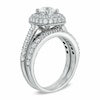 Thumbnail Image 1 of Previously Owned - 2.00 CT. T.W. Diamond Frame Bridal Set in 14K White Gold