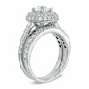 Thumbnail Image 2 of Previously Owned - 2.00 CT. T.W. Diamond Frame Bridal Set in 14K White Gold
