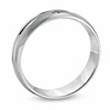 Previously Owned - Ladies' 5.0mm Diamond Accent Wedding Band in 10K White Gold