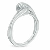 Thumbnail Image 1 of Previously Owned - Sirena™ 0.58 CT. T.W. Diamond Bypass Engagement Ring in 14K White Gold