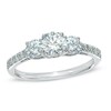 Thumbnail Image 1 of Previously Owned - Celebration  Lux® 1.00 CT. T.W. Diamond Three Stone Engagement Ring in 18K White Gold