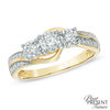Thumbnail Image 1 of Previously Owned - 0.25 CT. T.W. Diamond Three Stone Engagement Ring in 10K Gold