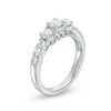 Thumbnail Image 1 of Previously Owned - Celebration Canadian Grand™ 1.21 CT. T.W. Diamond Three Stone Ring in 14K White Gold (I/I1)
