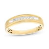 Previously Owned - Men's 0.10 CT. T.W. Diamond Wedding Band in 10K Gold