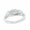 Thumbnail Image 2 of Previously Owned - 0.25 CT. T.W. Diamond Three Stone Ring in 10K White Gold