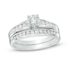 Thumbnail Image 0 of Previously Owned - 1.00 CT. T.W. Canadian Diamond Bridal Set in 14K White Gold (I/I2)