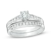 Thumbnail Image 1 of Previously Owned - 1.00 CT. T.W.  Diamond Bridal Set in 14K White Gold (I/I2)