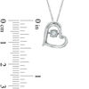 Thumbnail Image 2 of Previously Owned - Unstoppable Love™  Diamond Accent Heart Pendant in Sterling Silver