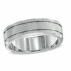 Thumbnail Image 1 of Previously Owned - Triton 7.0mm Comfort Fit Wedding Band in White Tungsten