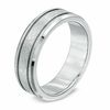 Thumbnail Image 1 of Previously Owned - Triton Men's 7.0mm Comfort Fit Wedding Band in White Tungsten