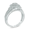Thumbnail Image 1 of Previously Owned - Cherished Promise Collection™ 0.25 CT. T.W. Diamond Frame Vintage-Style Ring in 10K White Gold