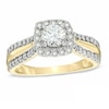 Previously Owned - 1.00 CT. T.W. Diamond Split Shank Engagement Ring in 14K Gold