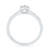 Thumbnail Image 2 of Previously Owned - 0.05 CT. T.W. Diamond Promise Ring in 10K White Gold