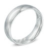Thumbnail Image 1 of Previously Owned - Men's 5.0mm Wedding Band in Sterling Silver