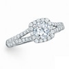 Thumbnail Image 1 of Previously Owned - Celebration  Fire™ 1.00 CT. T.W. Diamond Engagement Ring in 14K White Gold (H-I/SI1-SI2)