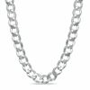 Previously Owned - Men's 7.8mm Curb Chain Necklace in Sterling Silver - 24"