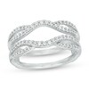 Thumbnail Image 1 of Previously Owned - 0.34 CT. T.W. Diamond Split Shank Solitaire Enhancer in 14K White Gold
