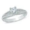 Thumbnail Image 1 of Previously Owned - 0.70 CT. T.W. Diamond Engagement Ring in 14K White Gold (I/I2)