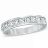 Previously Owned - 1.00 CT. T.W.   Princess-Cut Diamond Band in 14K White Gold (I/I1)