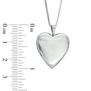 Previously Owned - Heart-Shaped Locket in Sterling Silver