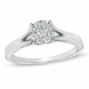 Thumbnail Image 0 of Previously Owned - 0.25 CT. T.W. Composite Diamond Engagement Ring in 10K White Gold