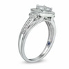 Previously Owned - Cherished Promise Collection™ 0.25 CT. T.W. Princess-Cut Diamond Promise Ring in 10K White Gold