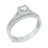 Thumbnail Image 2 of Previously Owned - 0.45 CT. T.W. Diamond Frame Bridal Set in 14K White Gold