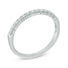 Thumbnail Image 2 of Previously Owned - Ladies' 0.25 CT. T.W. Diamond Wedding Band in 14K White Gold