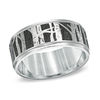 Previously Owned - Men's 9.0mm Comfort Fit Aspen Tree Wedding Band in Cobalt