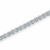 Thumbnail Image 0 of Previously Owned - 0.50 CT. T.W. Diamond Bar Bracelet in Sterling Silver