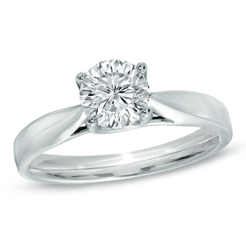 Previously Owned - Celebration Canadian Grand™ 1.00 CT. Diamond Engagement Ring in 14K White Gold (H-I/I1)