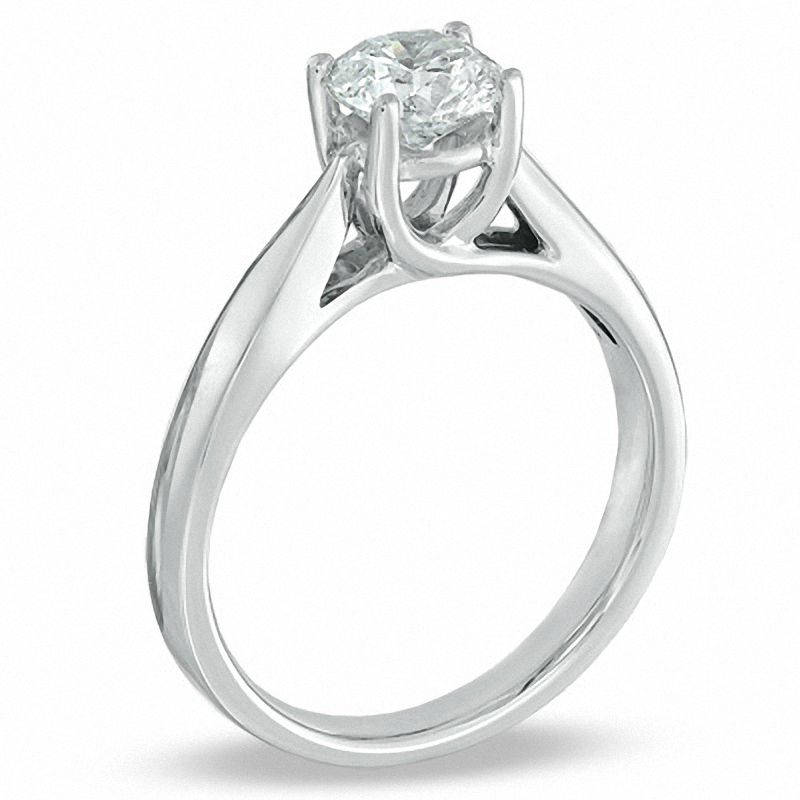 Previously Owned - Celebration Canadian Grand™ 1.00 CT. Diamond Engagement Ring in 14K White Gold (H-I/I1)