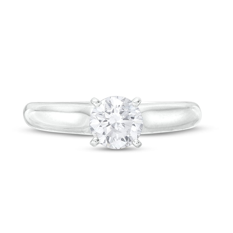 Previously Owned - 1.00 CT. Canadian Diamond Solitaire Engagement Ring in 14K White Gold (I/I1)